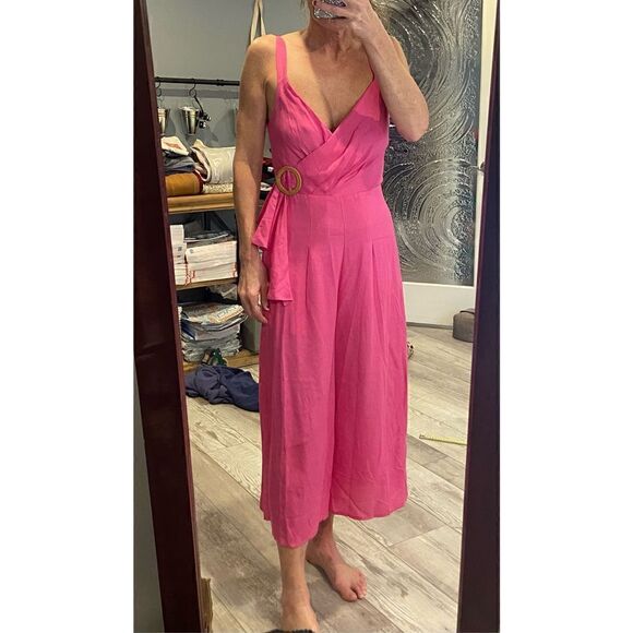 ee:some hot pink Capri romper, jumpsuit size S - Picture 12 of 12